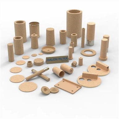 Спечена бронзова фільтрувальна трубка